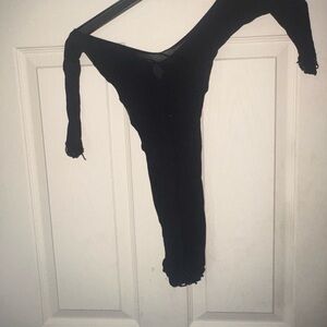 Elegant Black Mini Dress